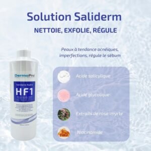 solution peeling hydrafacial peaux grasses